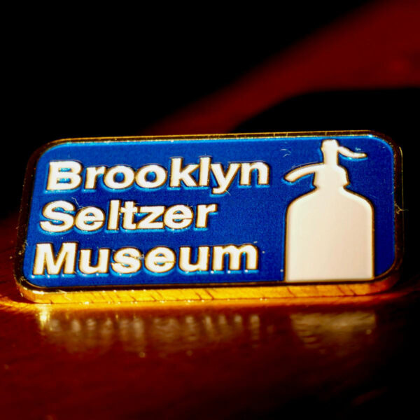 Brooklyn Seltzer Museum Pin